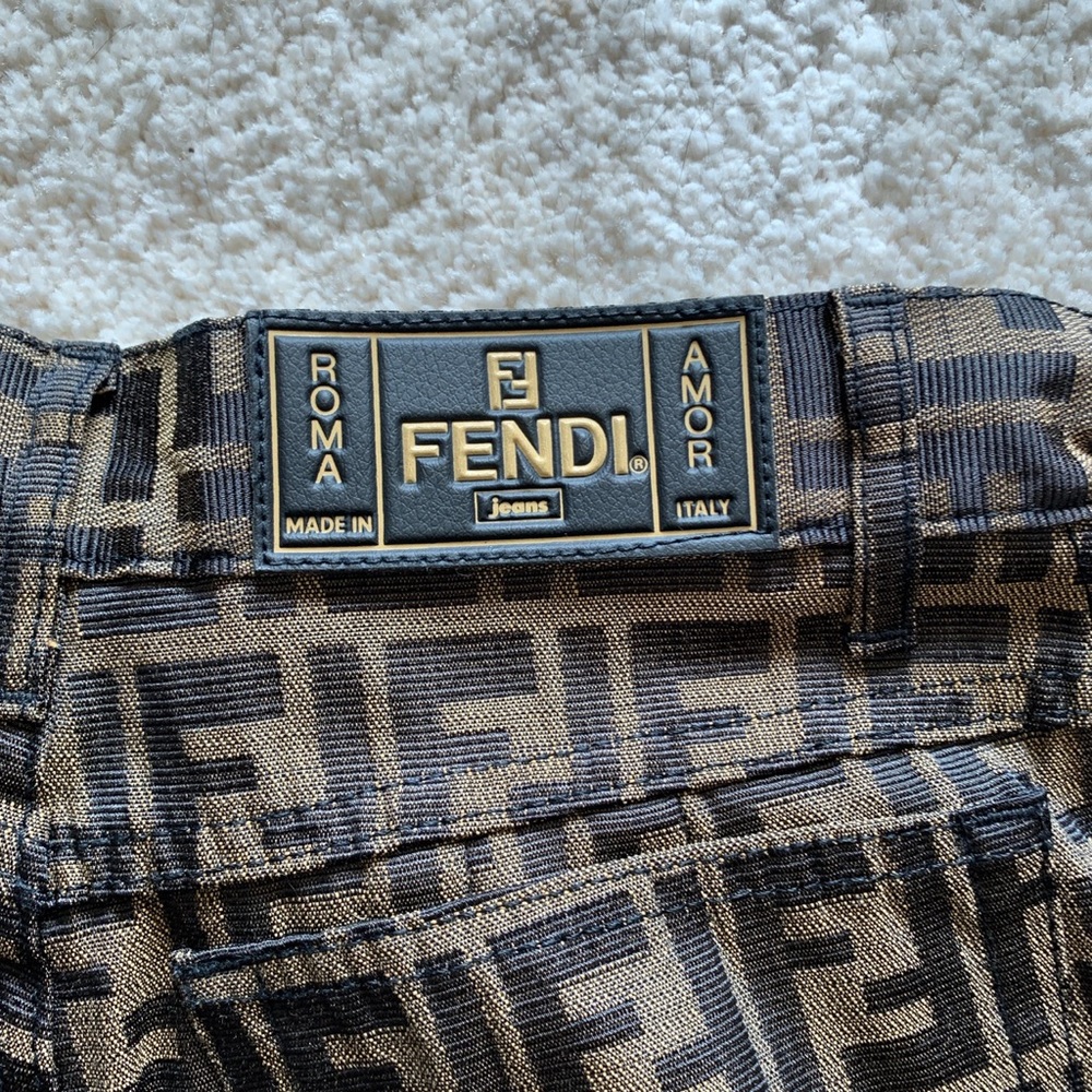 Fendi Zucca Jeans - Picture 3 of 4